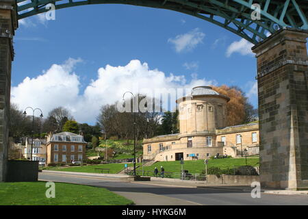 Scarborough in der Frühlingssonne Stockfoto