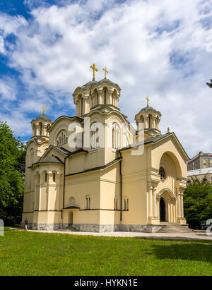 Serbisch-orthodoxe Kirche in Ljubljana, Slowenien Stockfoto