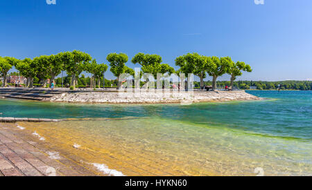 Am See in Konstanz, Deutschland, Baden-Würtemberg Stockfoto