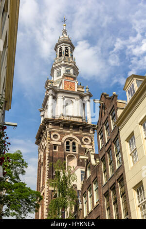 Zuiderkerk, eine Kirche in der Nieuwmarkt-Viertel von Amsterdam Stockfoto