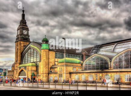 Hamburg Hauptbahnhof - Deutschland Stockfoto