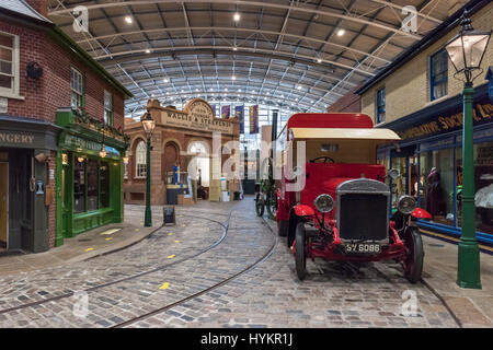 Viktorianische inzwischen Meilensteine Museum, Basingstoke, Hampshire, UK Stockfoto