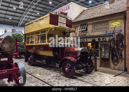 Viktorianische inzwischen Meilensteine Museum, Basingstoke, Hampshire, UK Stockfoto