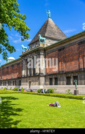 Ny Carlsberg Glyptotek, ein Kunstmuseum in Kopenhagen, Dänemark Stockfoto