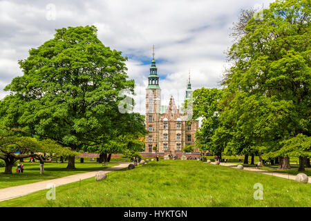 Rosenborg Castle Gardens in Kopenhagen - Dänemark Stockfoto