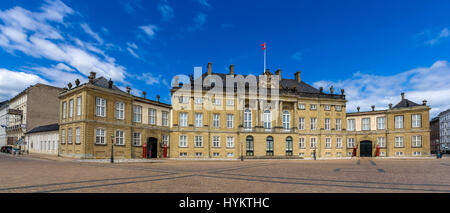 Christian VIII Palace in Kopenhagen, Dänemark Stockfoto