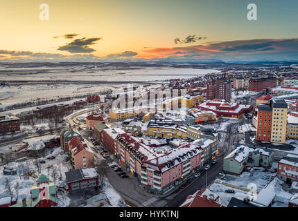 Kiruna, Lappland, Schweden Stockfoto