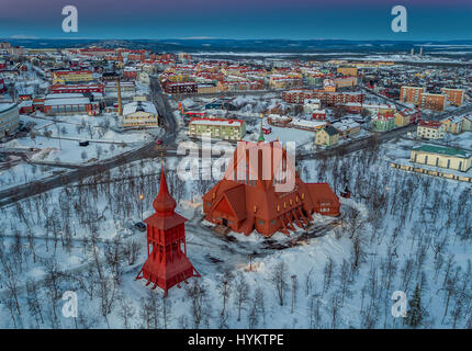 Kiruna Kirche, Kiruna, Lappland, Schweden Stockfoto