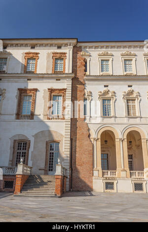 Venaria Reale gehört zu den Residenzen des Hauses Savoyen des Feuilletons Website in die Liste der UNESCO-Weltkulturerbe seit 1997. Stockfoto