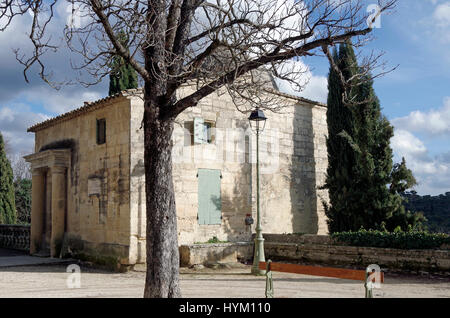 Haus in Uzès, Frankreich, in welchem Dramatiker Jean Racine in c 1661 kurz gelebt haben Stockfoto