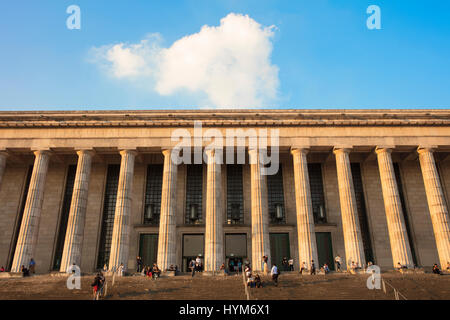 Die Hauptfassade des juristischen Universität. Recoleta, Buenos Aires, Argentinien. Stockfoto