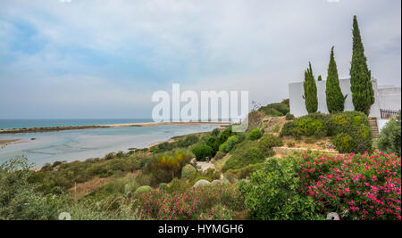 Cacela Velha, altes Fischerdorf an der Algarve, Portugal Stockfoto