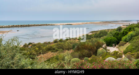 Cacela Velha, altes Fischerdorf an der Algarve, Portugal Stockfoto