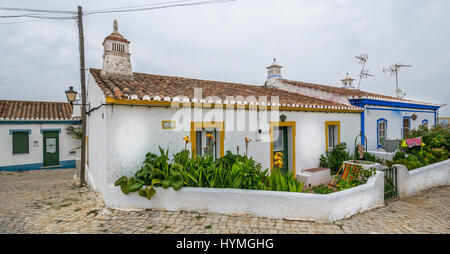 Cacela Velha, altes Fischerdorf an der Algarve, Portugal Stockfoto