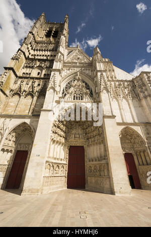 Frankreich, Burgund, Auxerre, Kathedrale von St Etienne Stockfoto