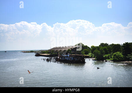 Kerala herrliche Strände zu den atemberaubenden Hinterwasser, See, schöne Natur, (Photo Copyright © by Saji Maramon) Stockfoto