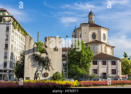 San Bernardino Alle Ossa, einer Kirche in Mailand Stockfoto