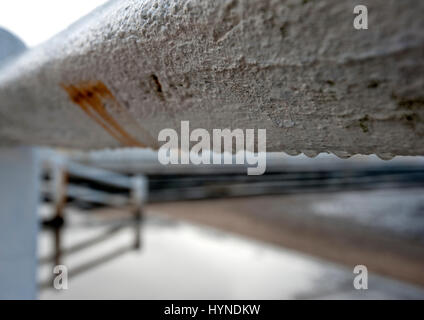 Alten Strandbad wurde das Element überlassen. Stockfoto