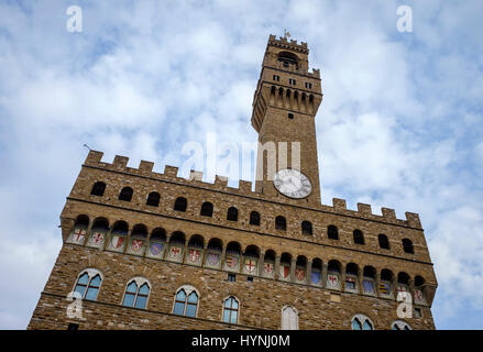 Florenz, Italien - ca. Mai 2015: Palazzo Vecchio in Florenz Stockfoto