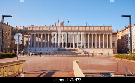 Palais de Justice Historique de Lyon, Auvergne, Rhône-Alpes, Frankreich, Europa Stockfoto