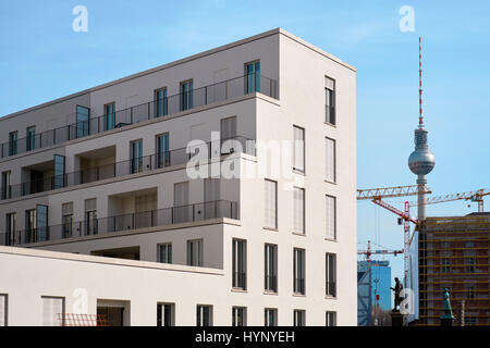 Berlin, Deutschland. 31. März 2017. Immobilien in Berlin - Mitte, am 31. März 2017. Foto: picture Alliance/Robert Schlesinger | weltweite Nutzung/Dpa/Alamy Live-Nachrichten Stockfoto