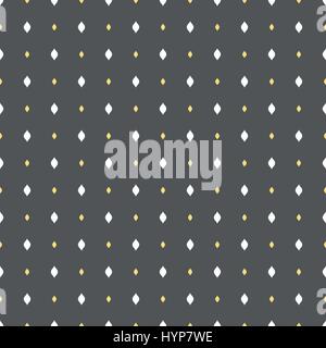 Nahtlose moderne Vector Pattern mit Punkten Stock Vektor