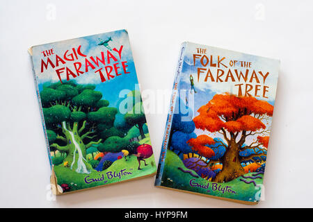 Enid Blyton - Magic Faraway Tree Buch Stockfoto