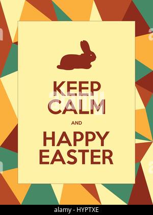 abstrakte Moder Ostern-Hintergrund Stock Vektor