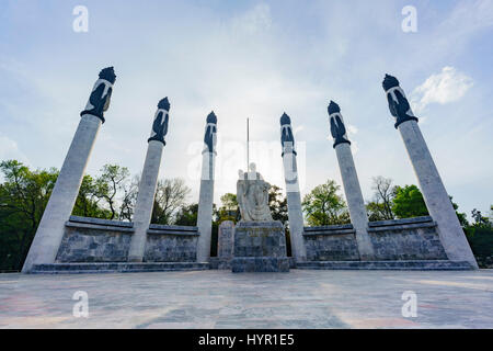 Mexiko-Stadt, FEB 17: Die historische Monumento ein Los Niños Heroes am 17. Februar 2017 in Mexiko-Stadt Stockfoto