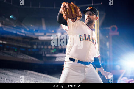 San Francisco Giants Krug Jeremy Affeldt Stockfoto