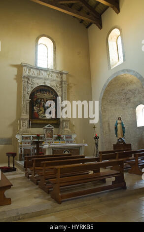 Kathedrale von Acerenza. Basilikata. Italien. Stockfoto