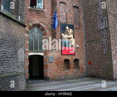 Eingang zum Museum Catharijneconvent (St. Katharinen Kloster Museum), Museum für religiöse Kunst in Utrecht, Niederlande. Stockfoto