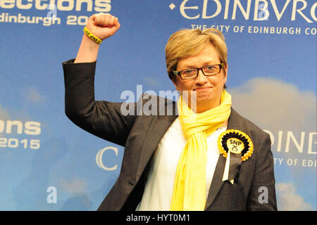 Joanna Cherry, neu gewählte SNP MP für Edinburgh Südwesten Stockfoto