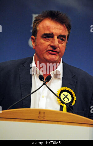 Tommy Sheppard, neu gewählte SNP MP für Edinburgh Ost Stockfoto