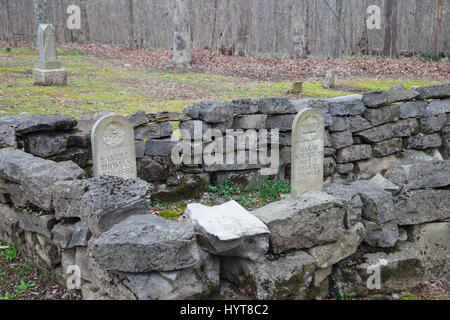 Alten Mulkey Gemeindehaus State Historic Site Stockfoto