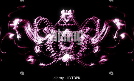 Abstrakte winken Animation Hintergrund. Nahtlose Schleife Stockfoto