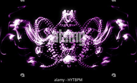 Abstrakte winken Animation Hintergrund. Nahtlose Schleife Stockfoto