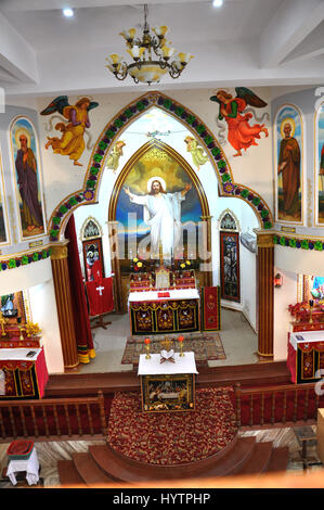 Syro-Malankara katholischen Mariendom, Diözese von Gurgaon, New Delhi, Indien (Foto Copyright © von Saji Maramon) Stockfoto