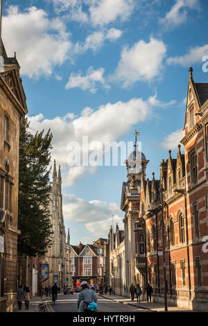 Universitätsgebäude in der Trumpington Street in Cambridge, England, UK Stockfoto