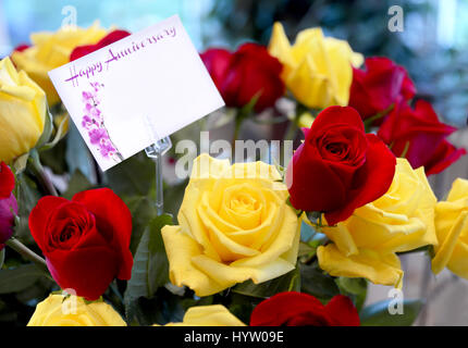 Jubiläum-Bouquet Stockfoto