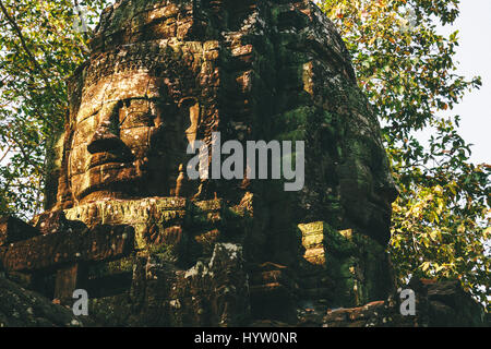 Bayon - Ruinen von Angkor Wat, Siem Reap, Kambodscha Stockfoto