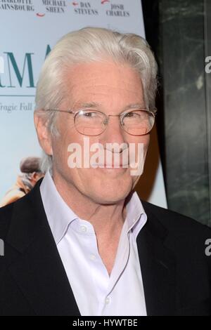 Los Angeles, CA, USA. 5. April 2017. Richard Gere im Ankunftsbereich für NORMAN Premiere, Linwood Dunn Theater am Pickford Center, Los Angeles, CA 5. April 2017. Bildnachweis: Priscilla Grant/Everett Collection/Alamy Live-Nachrichten Stockfoto