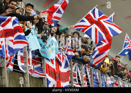 Shanghai, China. 7. April 2017. Motorsport: FIA Formel 1 Weltmeisterschaft 2017, Grand Prix der AChina, | Bildnachweis: Dpa/Alamy Live-Nachrichten Stockfoto