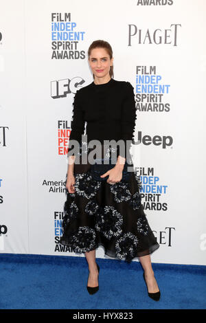 Santa Monica, CA, USA. 28. Februar 2017. LOS ANGELES - 25 FEB: Amanda Peet bei der 32. jährlichen Film Independent Spirit Awards am Strand am 25. Februar 2017 in Santa Monica, CA Credit: Kathy Hutchins / via ZUMA Draht/ZUMA Draht/Alamy Live-Nachrichten Stockfoto