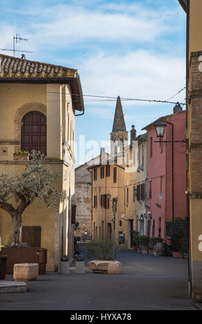 alte italienische Dorf Magliano in der Toskana Stockfoto
