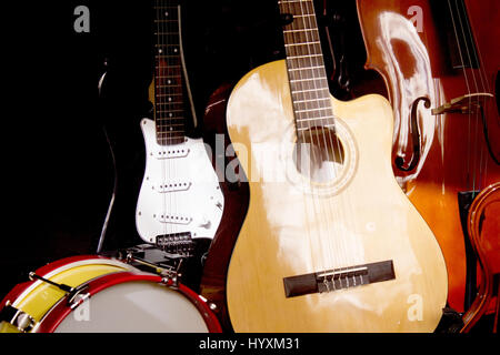 Klassischen Streichinstrumenten. Keine Menschen. Stockfoto