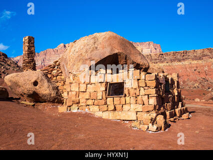 Cliff Dwellers Dorf, Vermilion Cliffs, Arizona Stockfoto