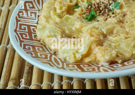 Abhiruchi - Kohl Pachadi, südindische Küche Stockfoto