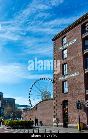 Gebäude der Albert Dock in Liverpool Stockfoto