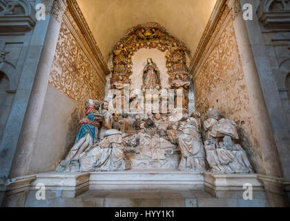 Kapelle St. Bernhard, Kloster Alcobaca, Alcobaca, Portugal 3. Juli 2016 Stockfoto